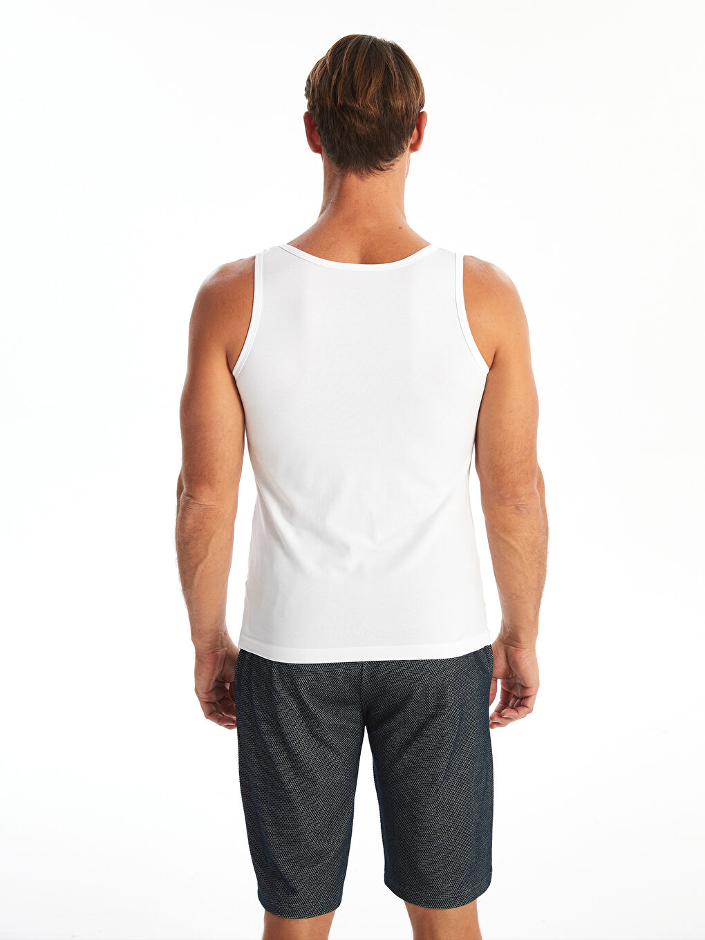 U Neck Combed Cotton Men's Athlete -S4OI26Z8-VC4