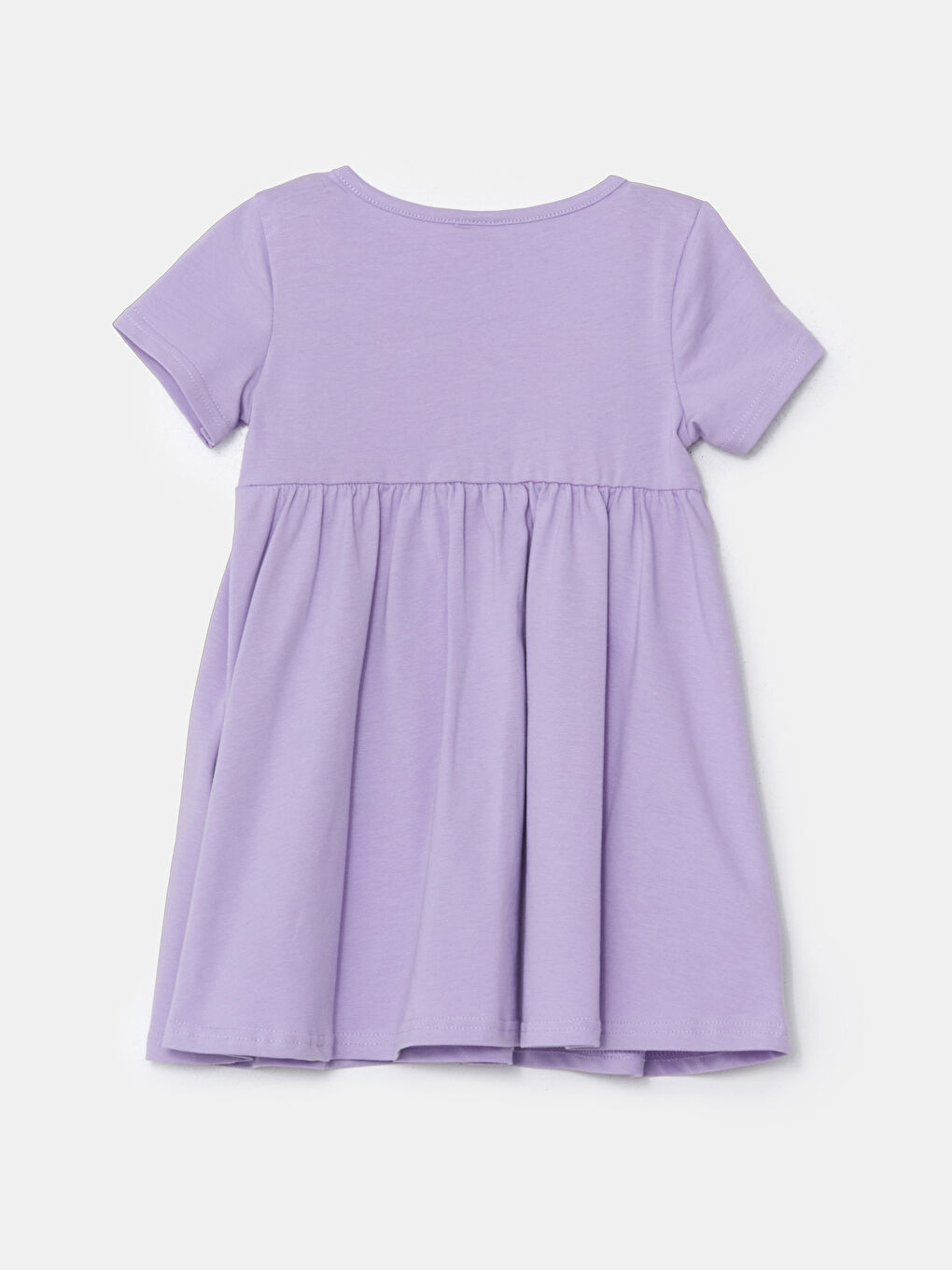 Robe pour Bébé Filles à Col Rond Imprimée-1