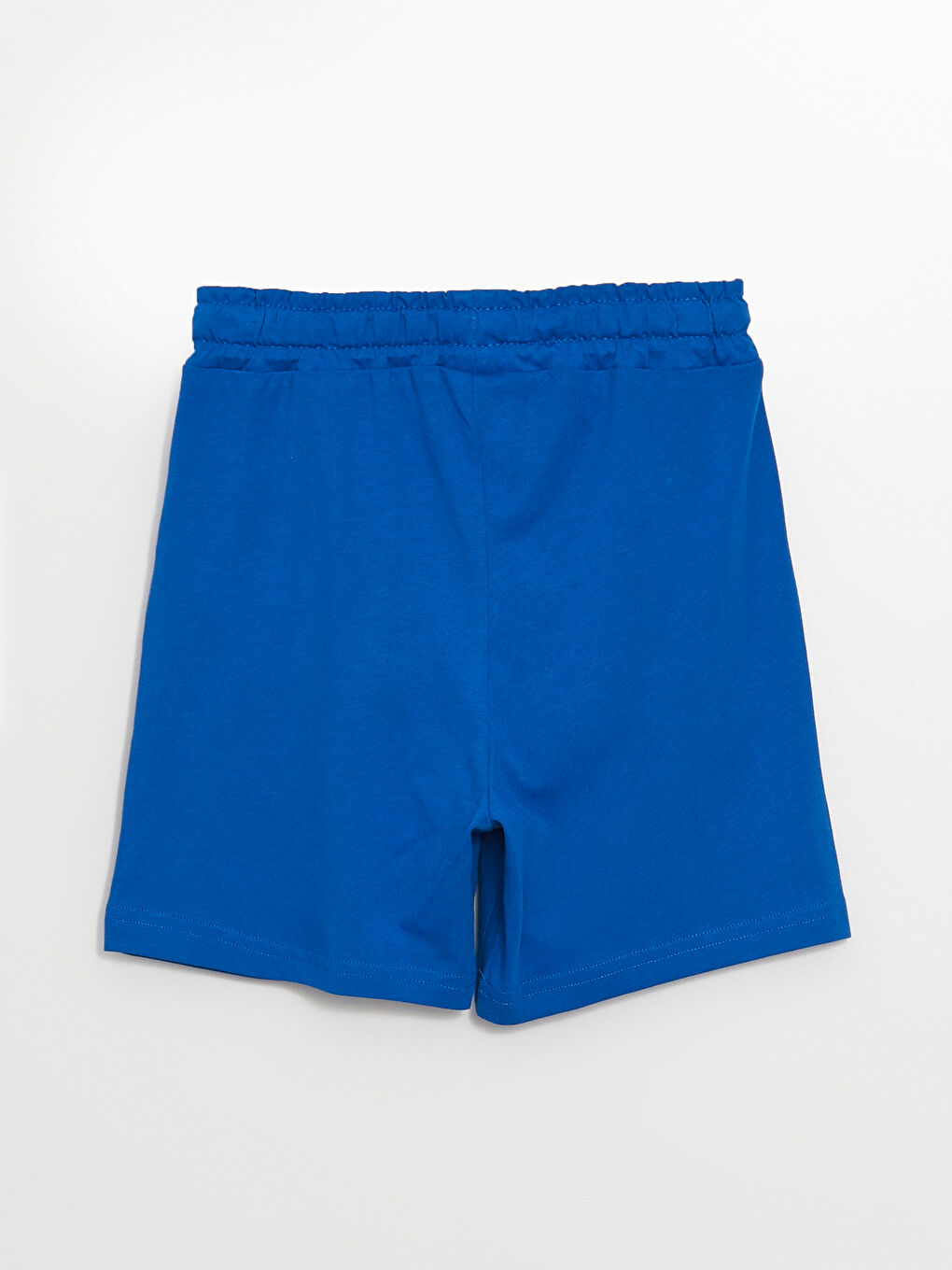 Mavi Beli Lastikli Erkek Çocuk Şort-2