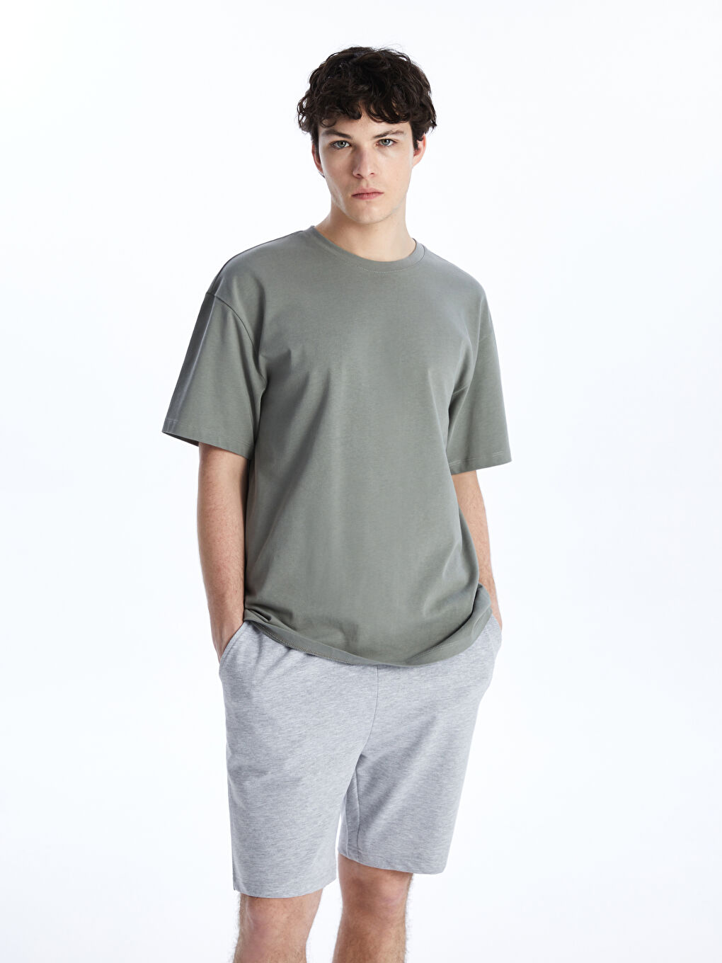 Slim fit donji deo pidžame - šorts -S57260Z8-LAL