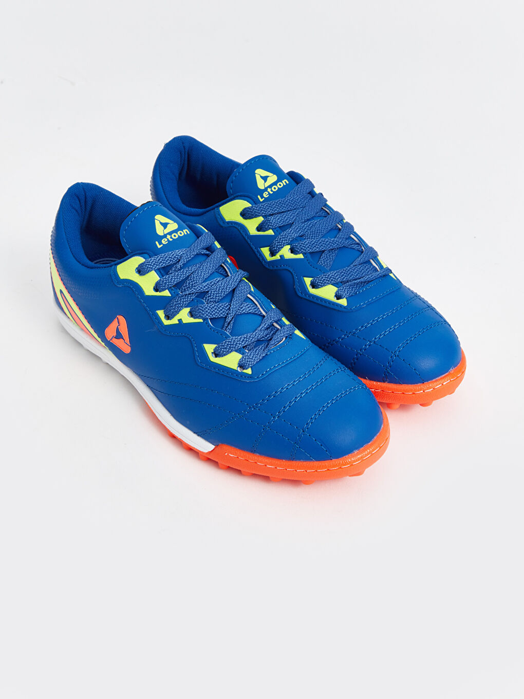 Mavi Bağcıklı Erkek Halı Saha Ayakkabısı