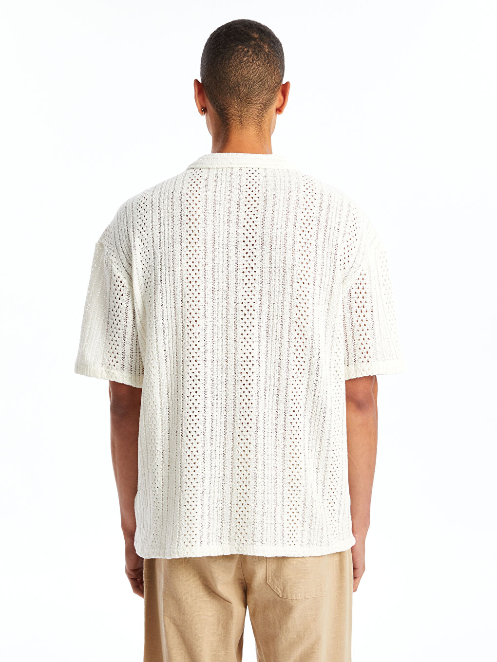 Regular Fit Short Sleeve Men's Shirt -S4OL19Z8-FT0