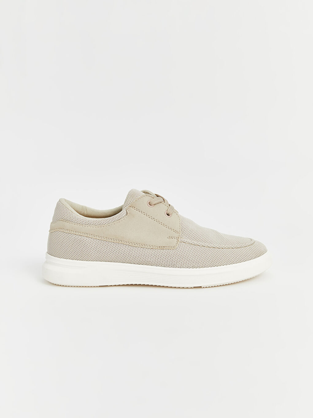 Bej Bağcıklı Erkek Klasik Ayakkabı-1