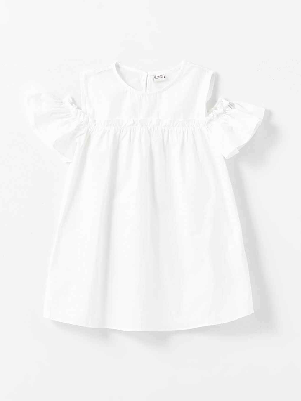 Crew Neck Girls' Blouse