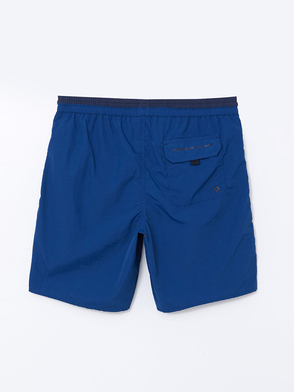 Short Length Basic Men's Swimming Shorts-5