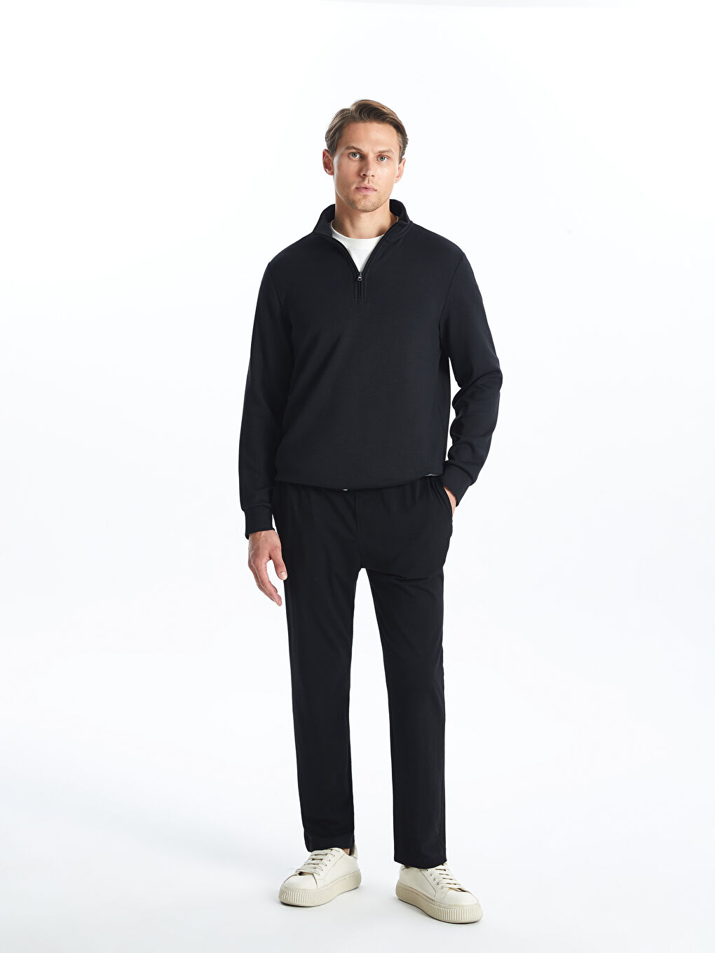 Standard Fit Men's Trousers -S4OP96Z8-CVL