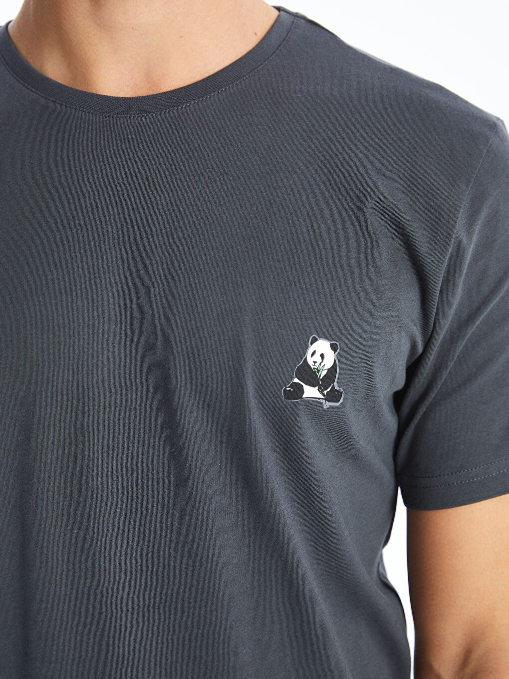 Antrasit Standart Kalıp Erkek Pijama Takımı-2