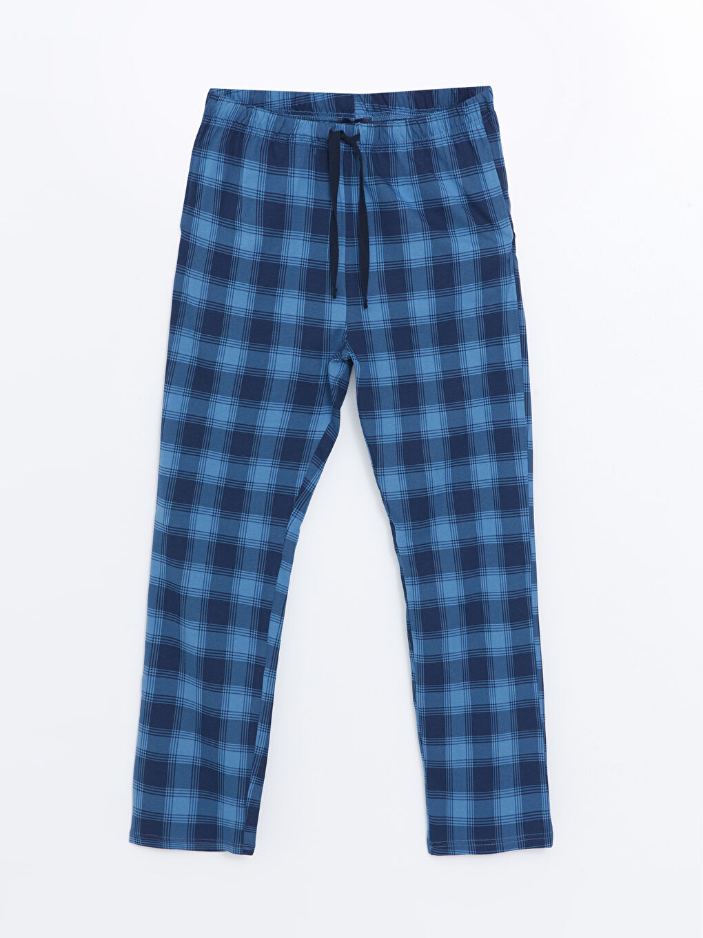 LC WAIKIKI Orta Mavi Standart Kalıp Erkek Pijama Takımı - 7