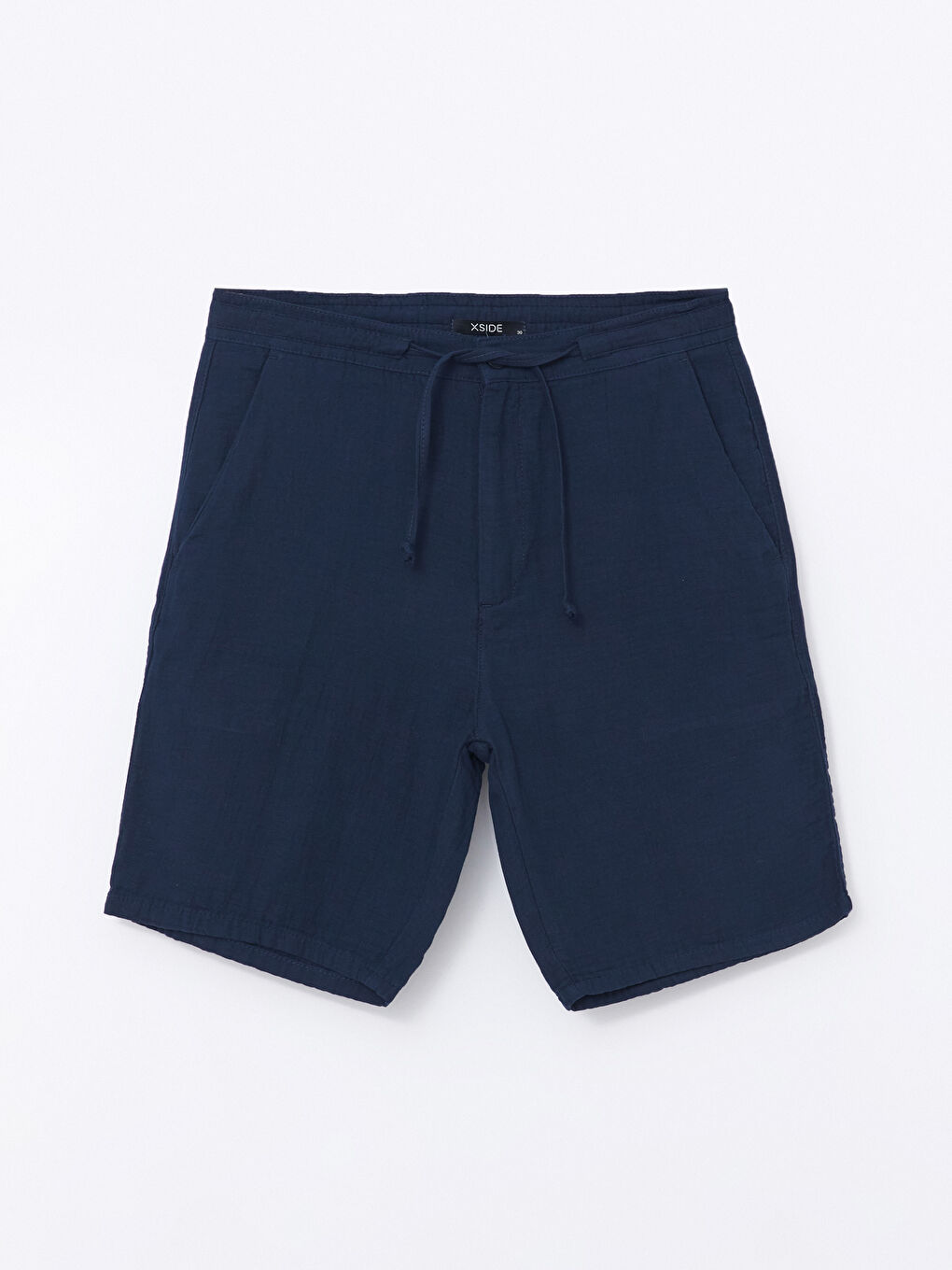 XSIDE Lacivert Slim Fit Erkek Şort - 4