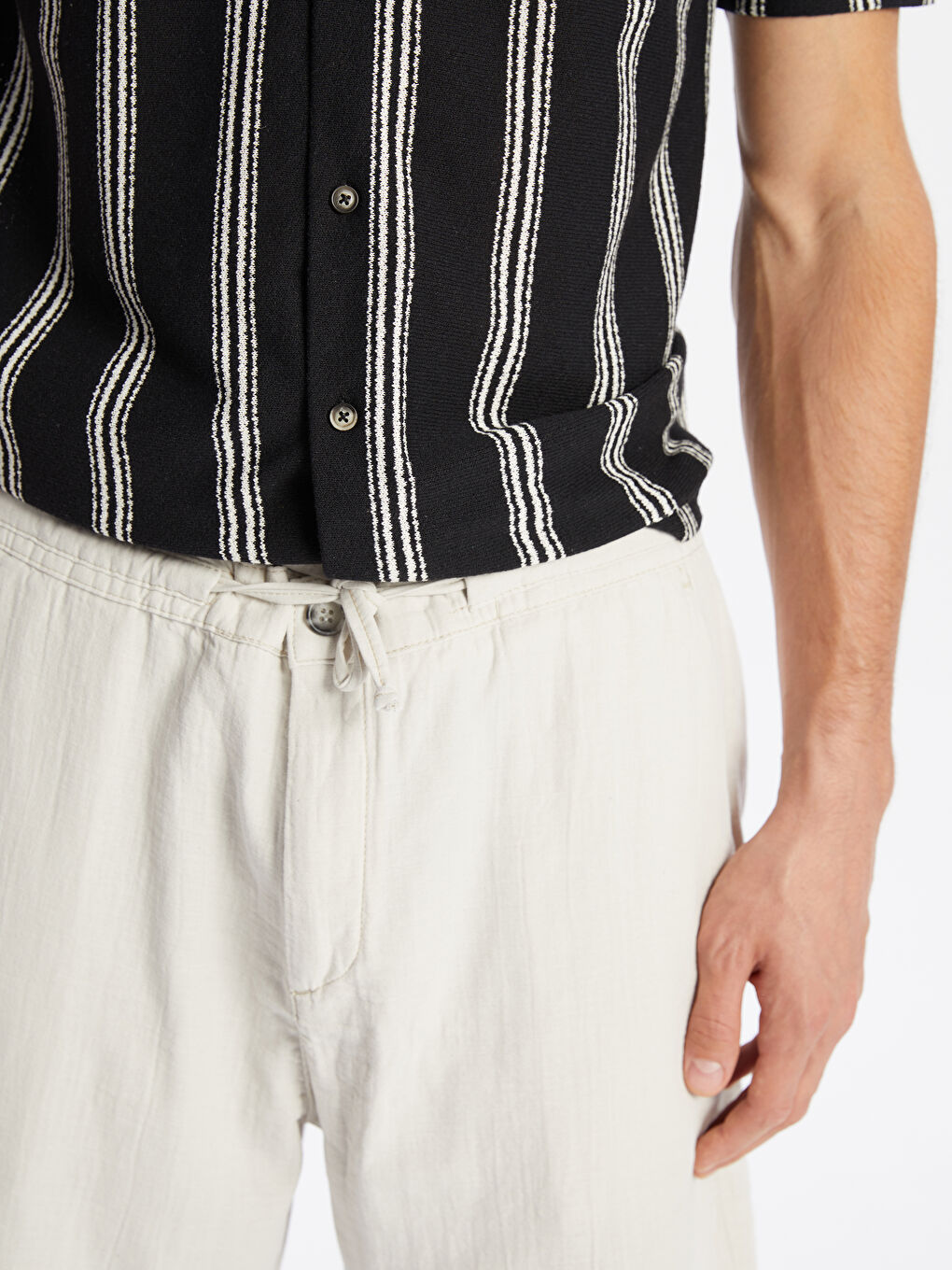 Slim Fit Men's Shorts -S4OR08Z8-EXQ