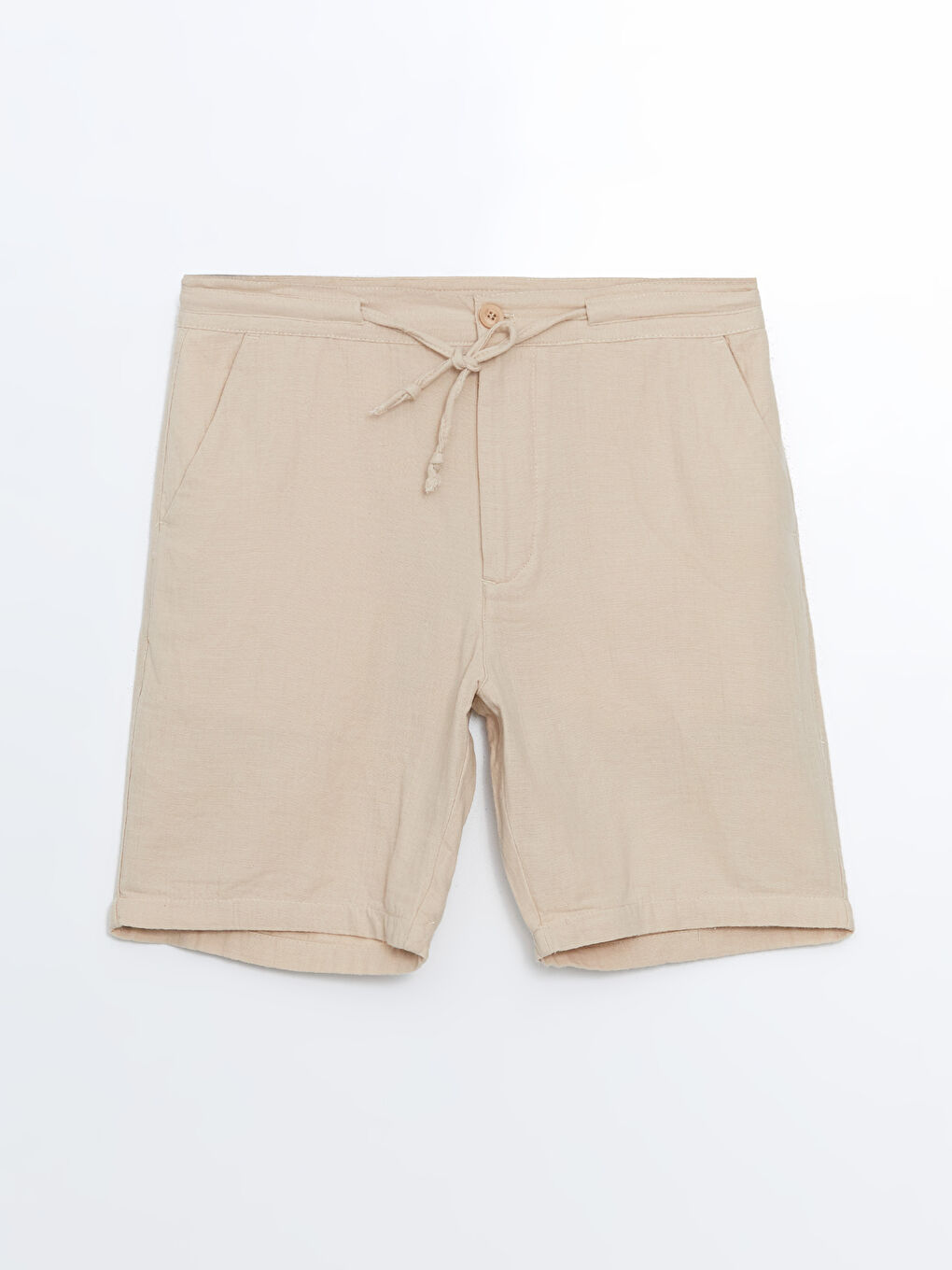 XSIDE Ekru Slim Fit Erkek Şort - 4