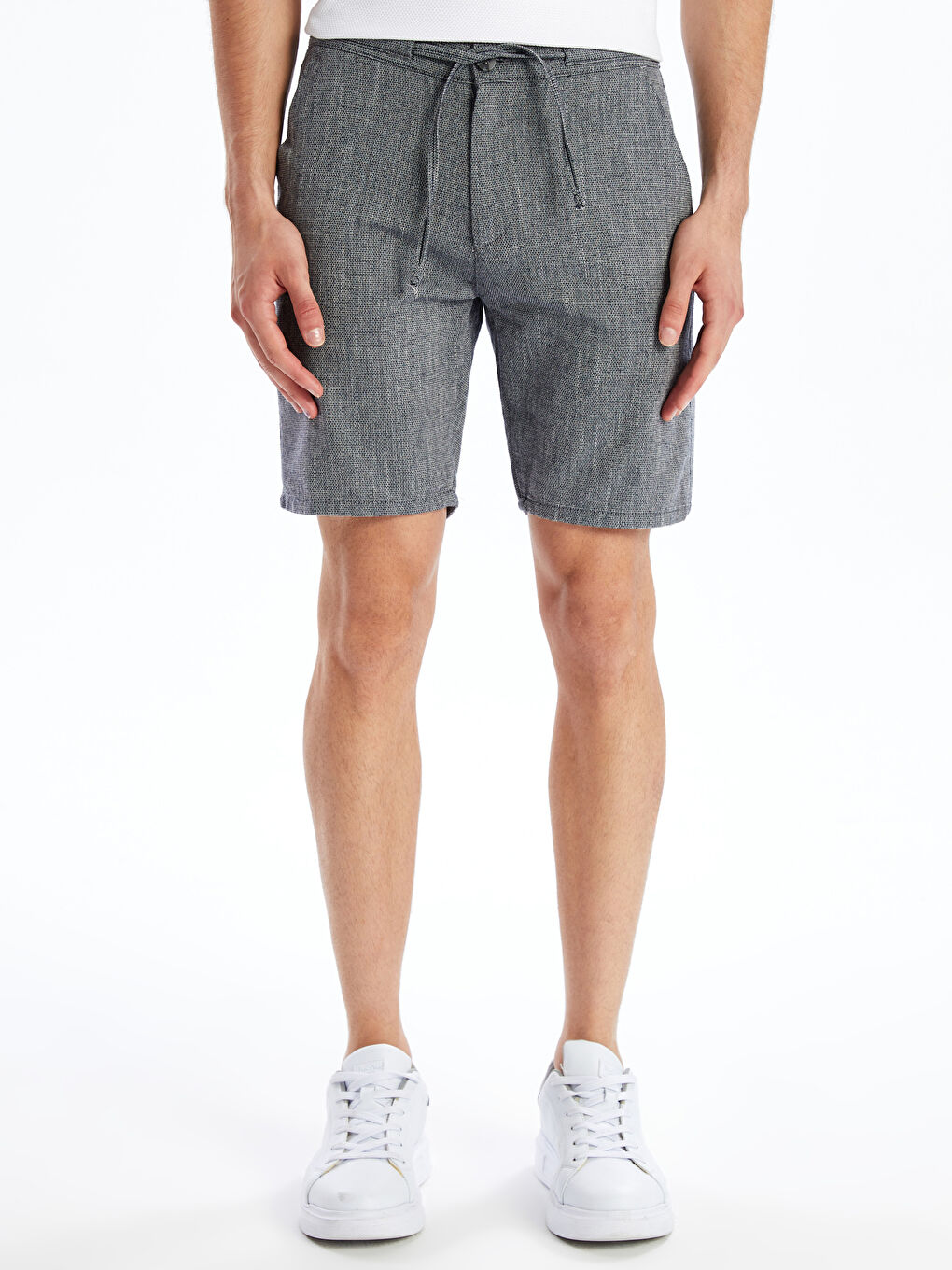 Slim Fit Men's Shorts -S4OR09Z8-CWX
