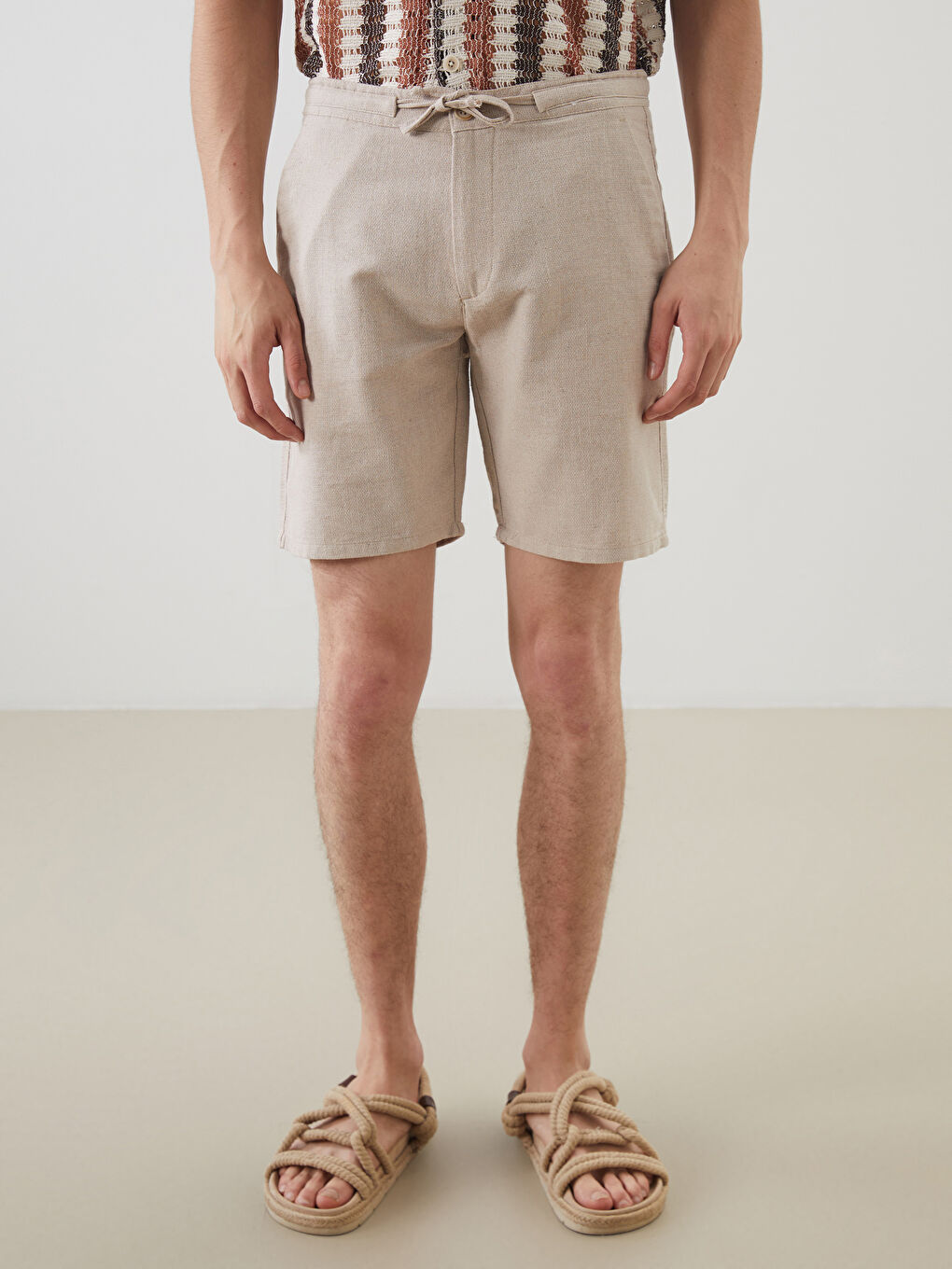 Slim Fit Men's Shorts -S4OR09Z8-HZZ