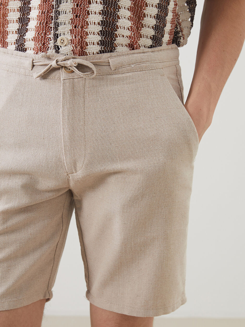 Slim Fit Men's Shorts -S4OR09Z8-HZZ