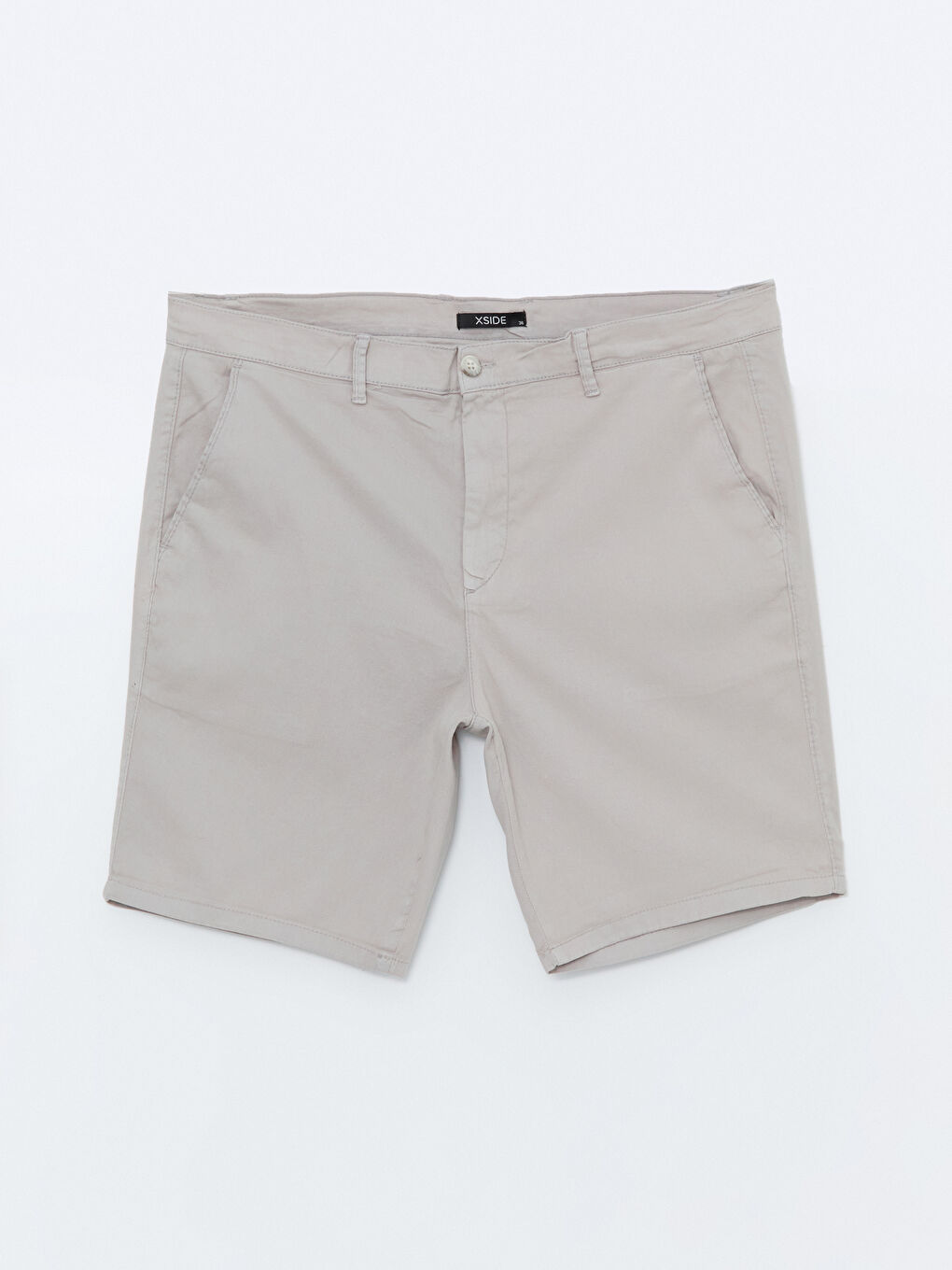 Bej Slim Fit Erkek Şort