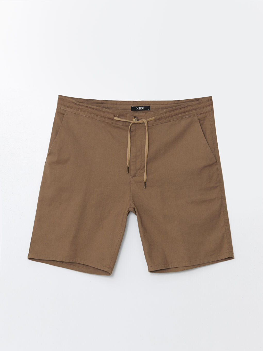 Kahverengi Slim Fit Erkek Şort