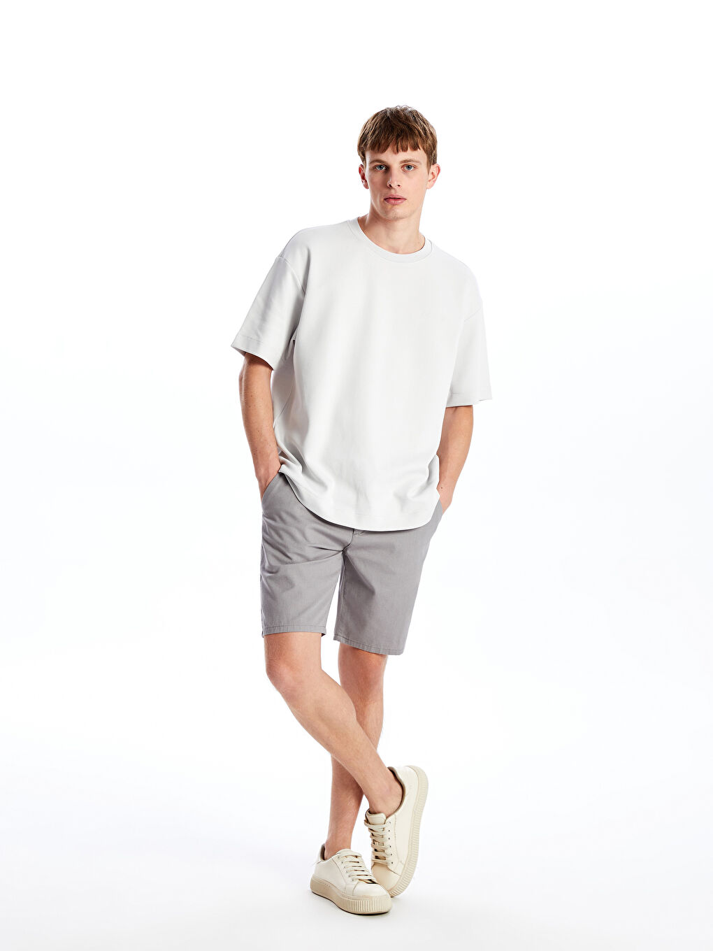 Slim Fit Men's Shorts -S4OR12Z8-DBQ