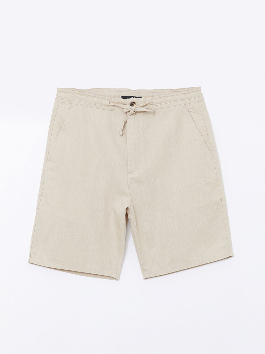 XSIDE Bej Slim Fit Erkek Şort - 4
