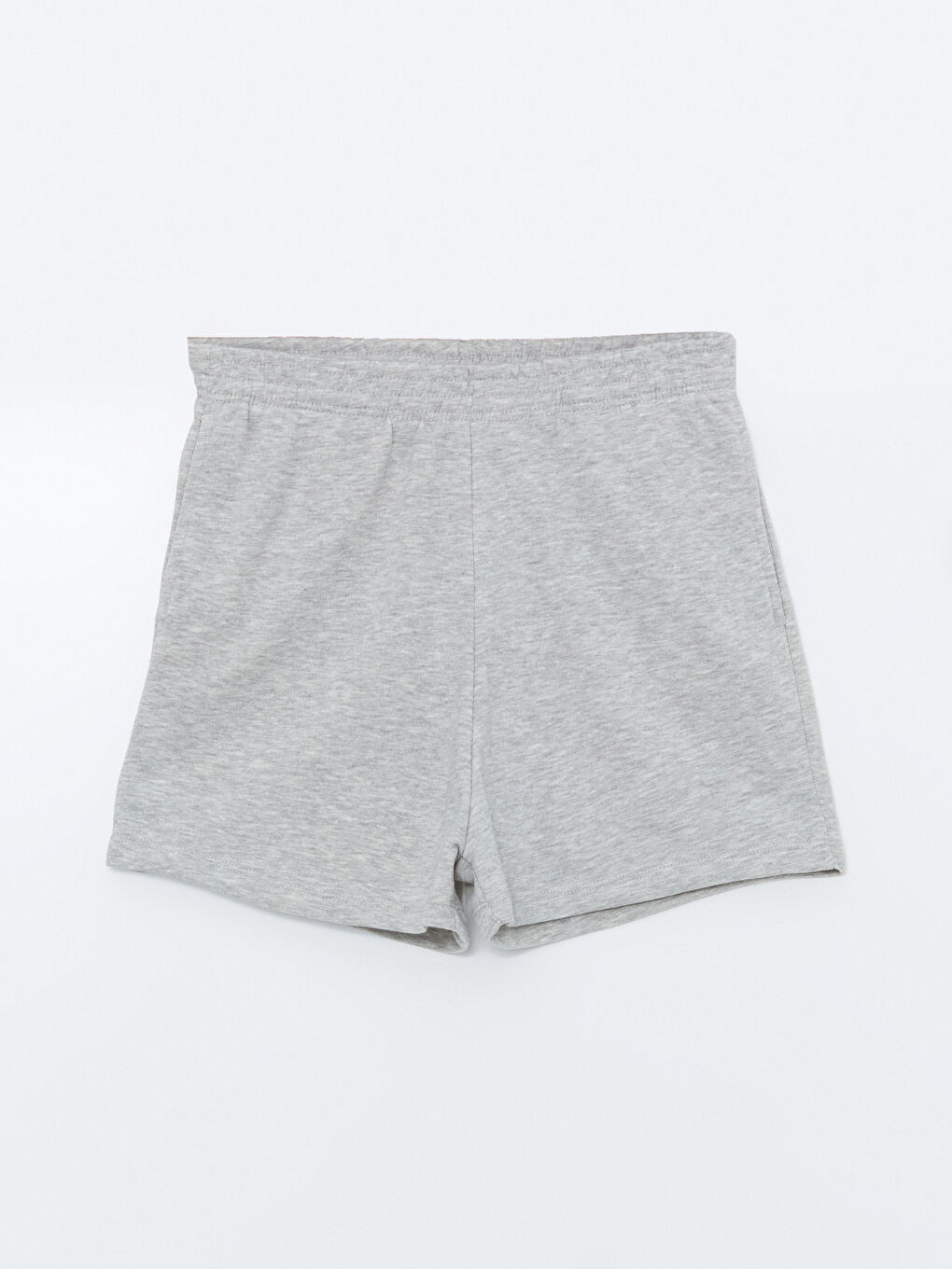 Women's Elasticated Waist Plain Shorts -S4OR46Z8-LAL