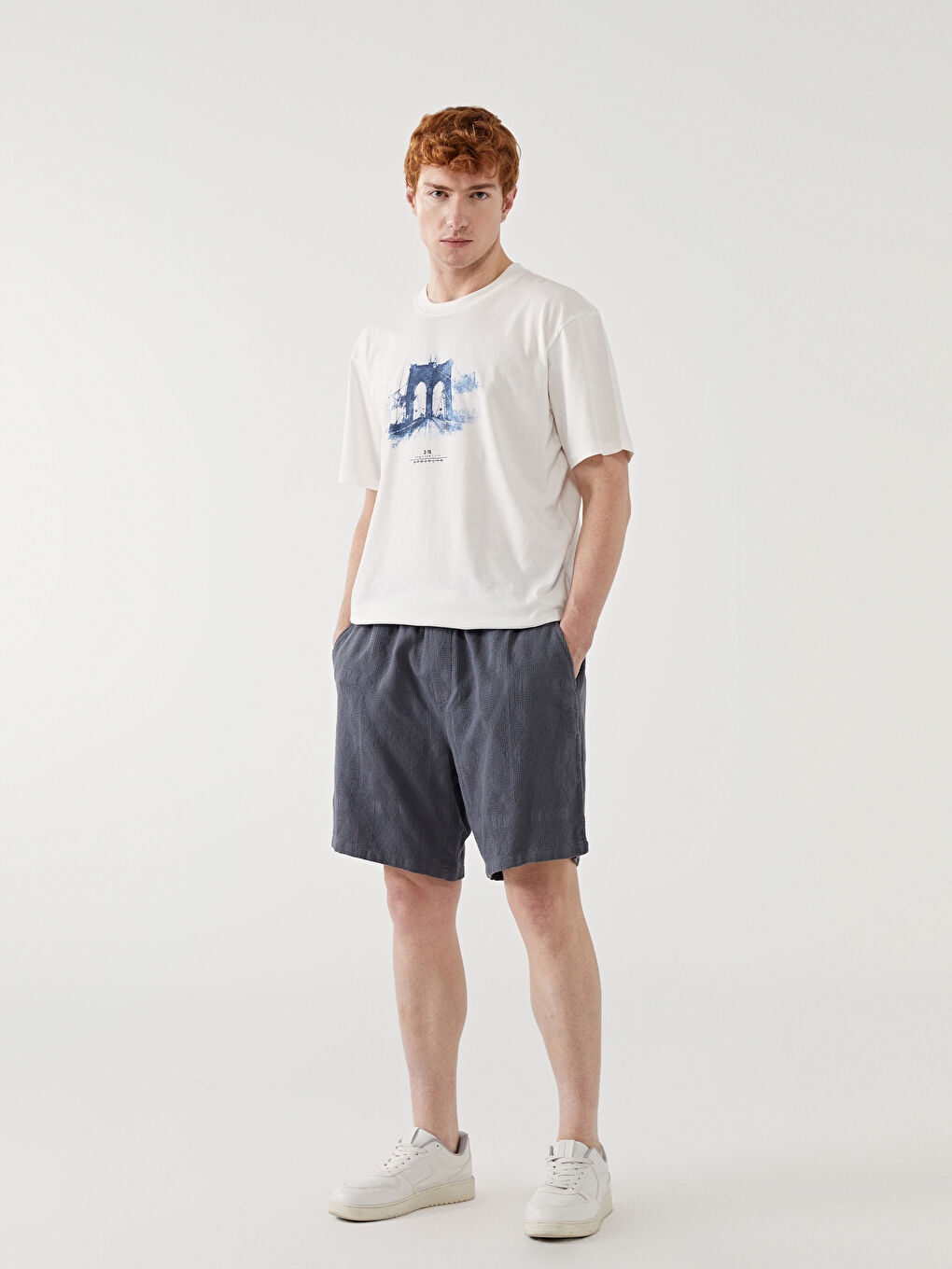 XSIDE Standard Fit Men's Shorts -S4OR66Z8-YRH