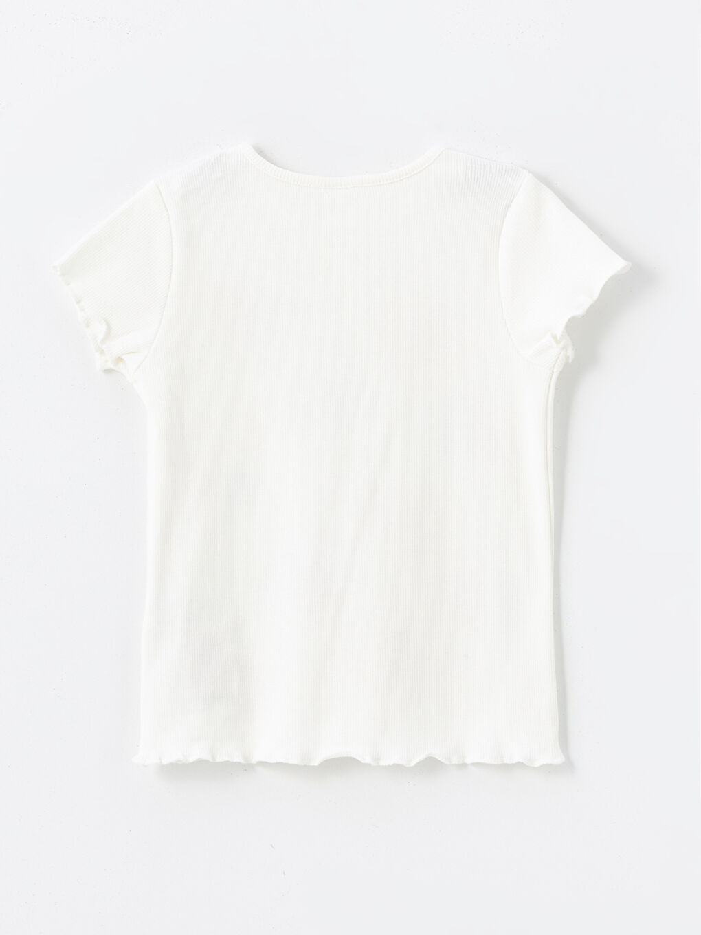 تیشێرتی کورت قۆڵ یەخە خڕ چاپی کچانی ساوا-1