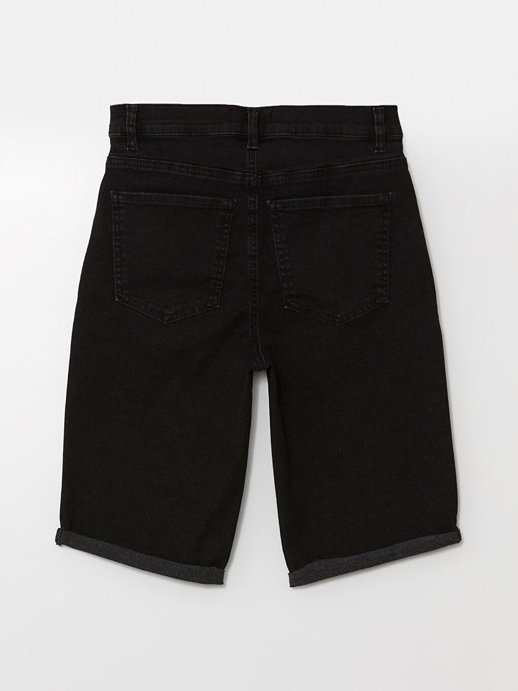 Ženski teksas šorts bermuda fit -S4OR93Z8-327