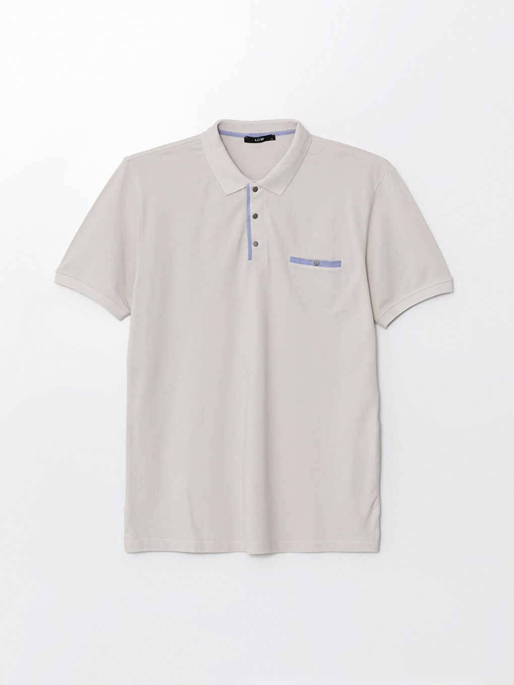 Polo Neck Short Sleeve Pike Men's T-shirt -S4OS10Z8-CV5