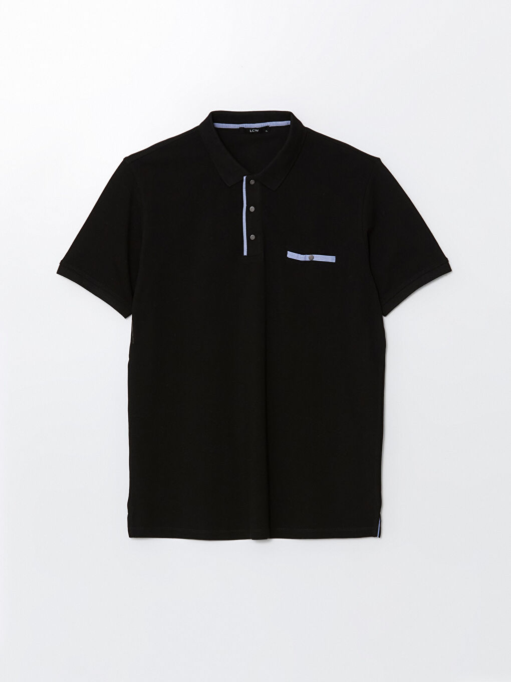 Polo Neck Short Sleeve Pike Men's T-shirt -S4OS10Z8-CVL