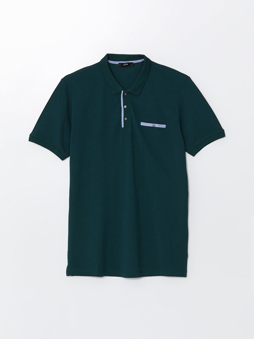 Polo Neck Short Sleeve Pike Men's T-shirt -S4OS10Z8-DCQ