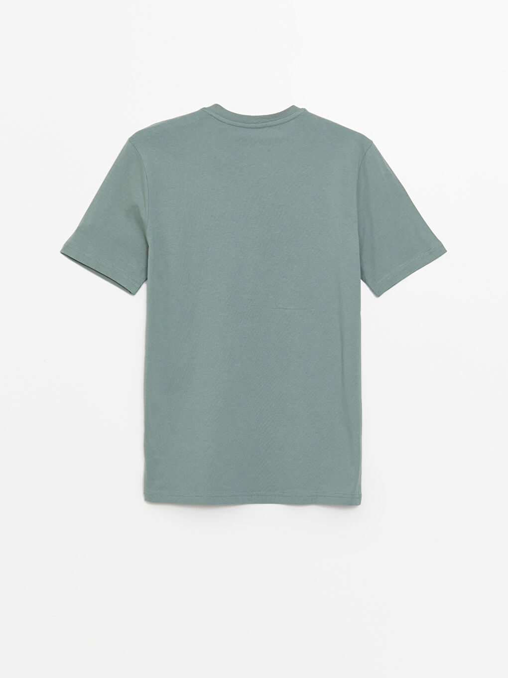 Crew Neck Short Sleeve Printed Combed Cotton Men's T-shirt -S5FF87Z8-P88