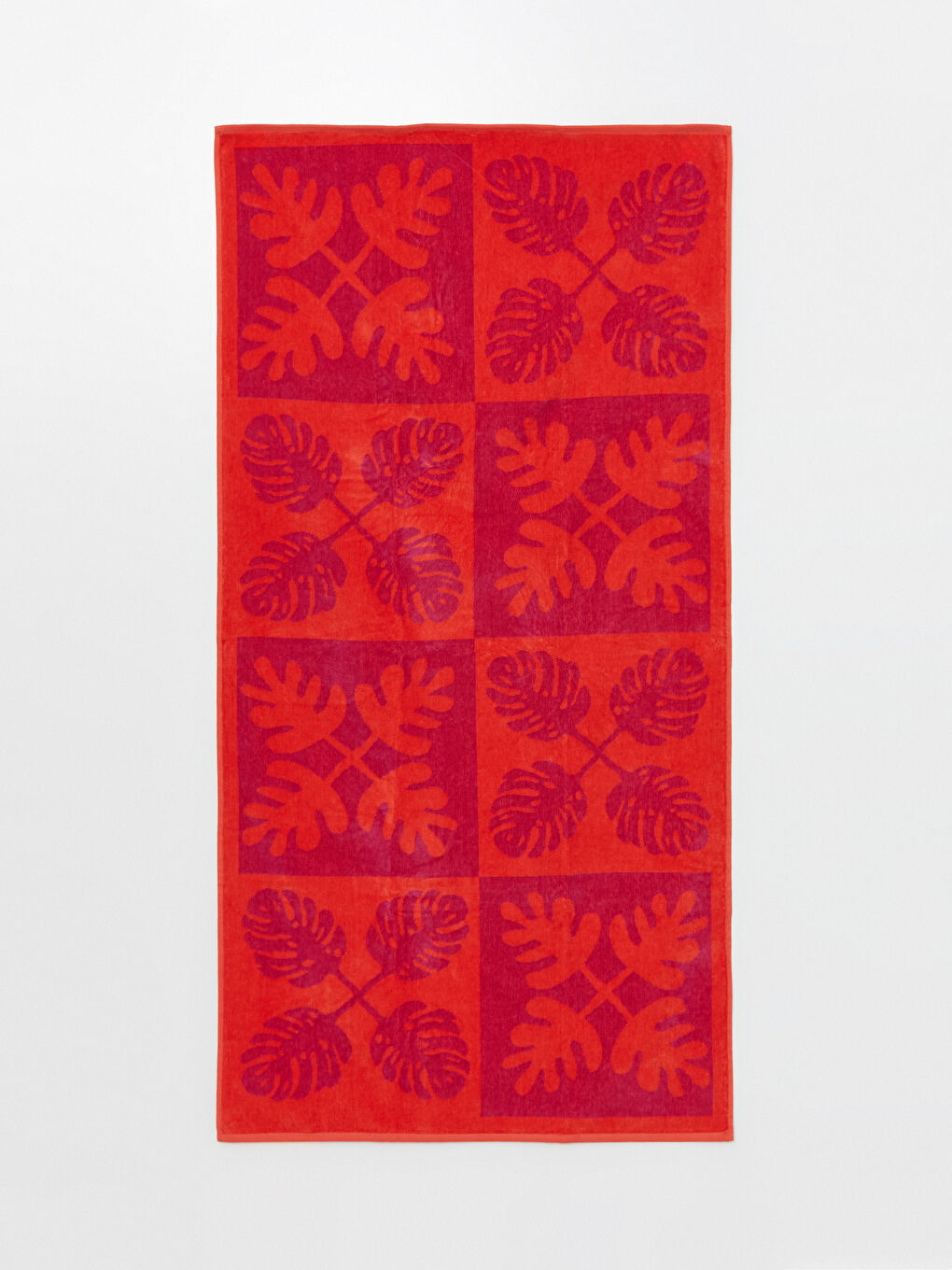 Patterned Women's Beach Towel 70x145 cm -S5FH37Z8-GZG