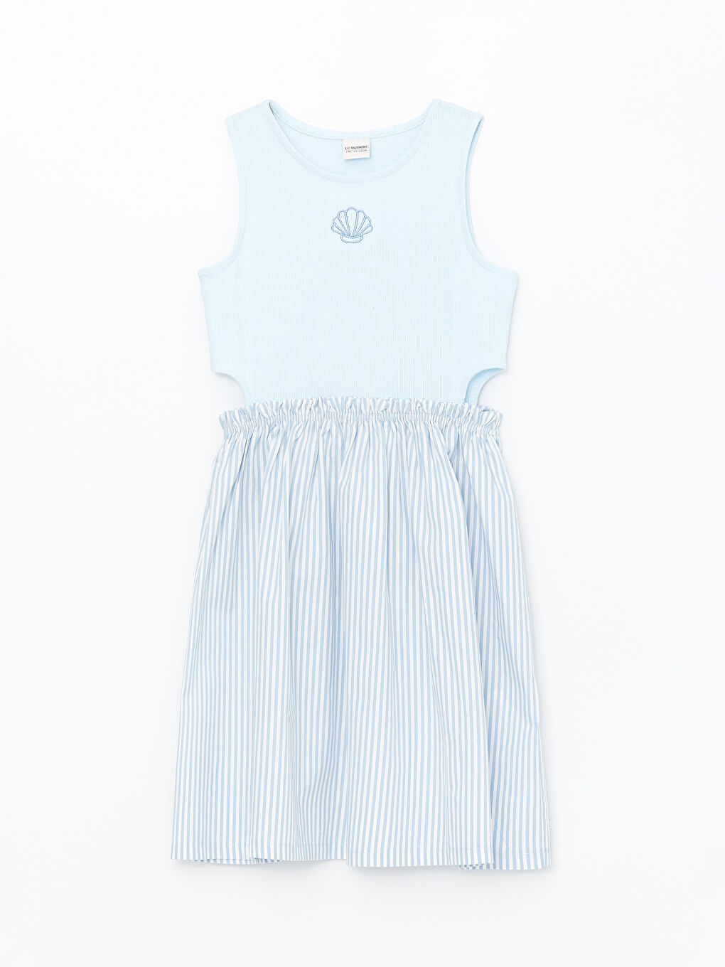 LCW Kids Crew Neck Girls' Dress -S5GB61Z4-FUX