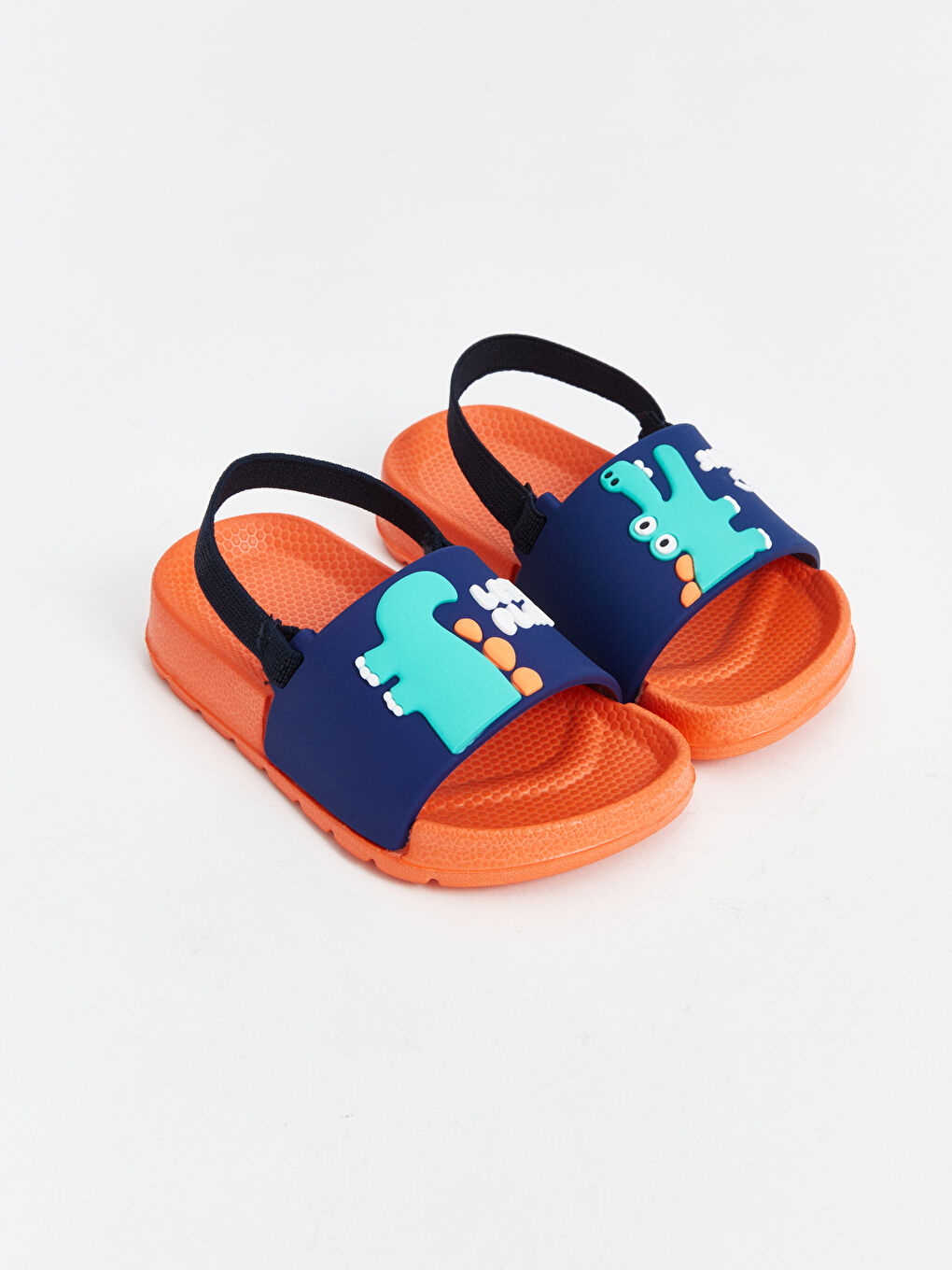 Single Strap Patch Detail Baby Boys' Beach Sliders -S5HQ93Z1-HJT