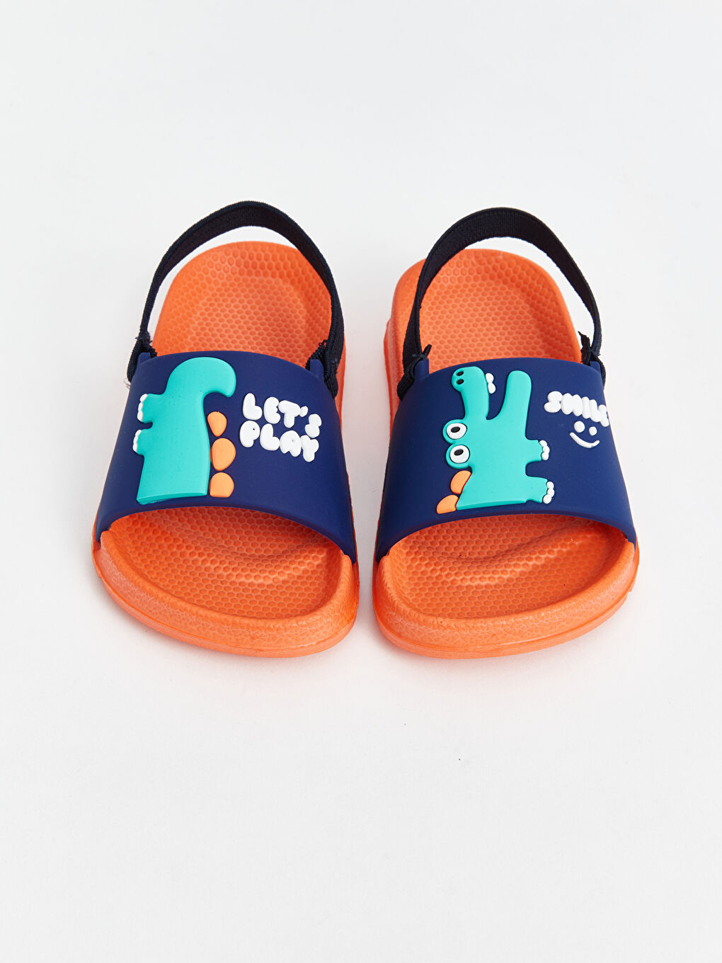 Single Strap Patch Detail Baby Boys' Beach Sliders -S5HQ93Z1-HJT
