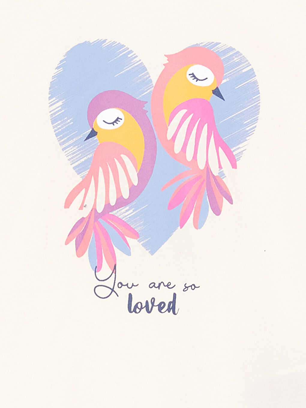 Ekru Bisiklet Yaka Kısa Kollu Kız Çocuk Tişört-1