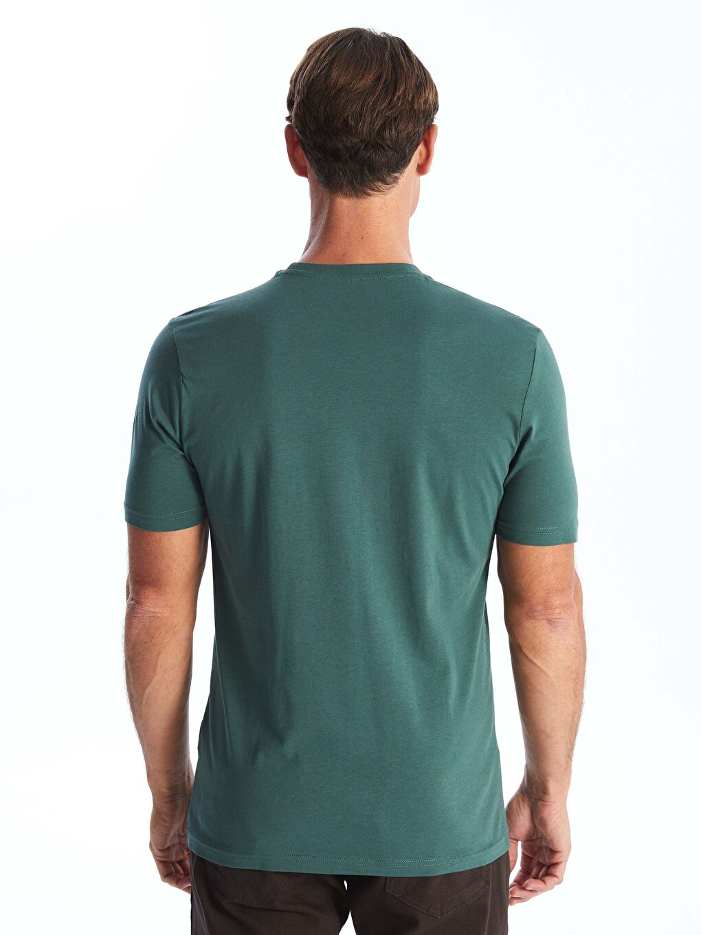 SOUTHBLUE Crew Neck Printed Jersey Men's T-Shirt -S5J097Z8-SXM
