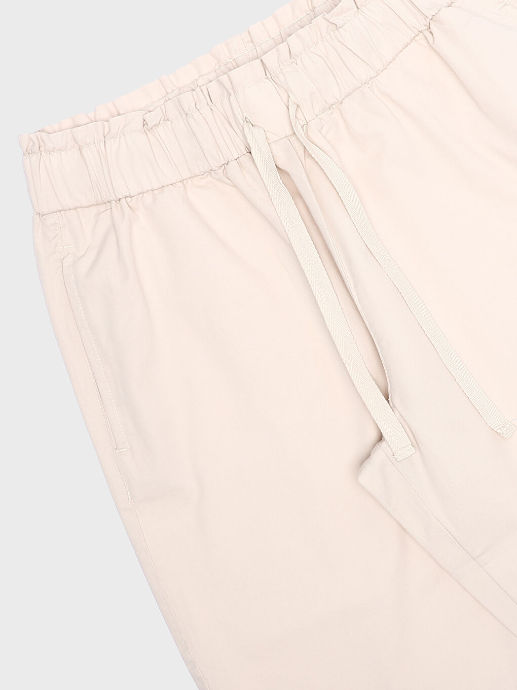 Elasticated Waist Relaxed Fit Women's Trousers -S5KP59Z8-FEQ