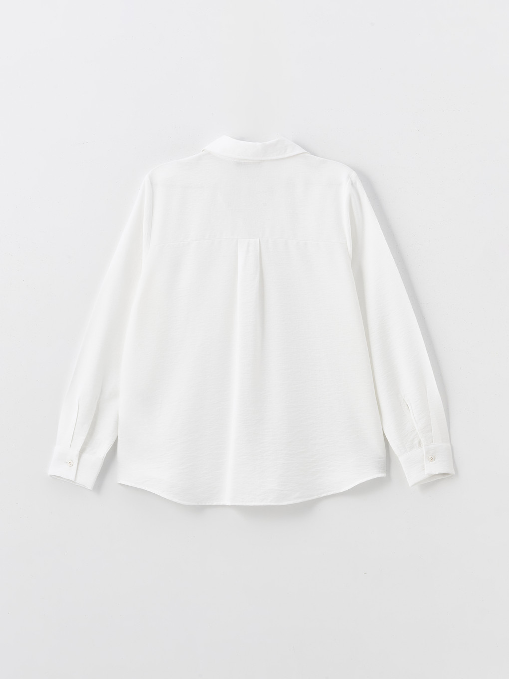 Plain Long Sleeve Dobby Women's Shirt-9