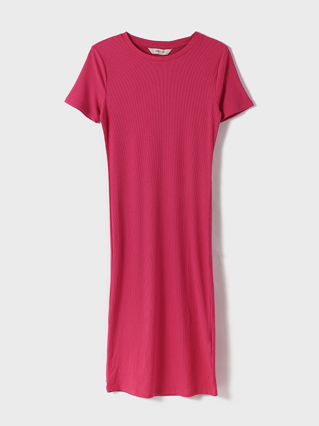 LC Waikiki Crew Neck Plain Short Sleeve Women's Dress -S5M001Z8-H4K