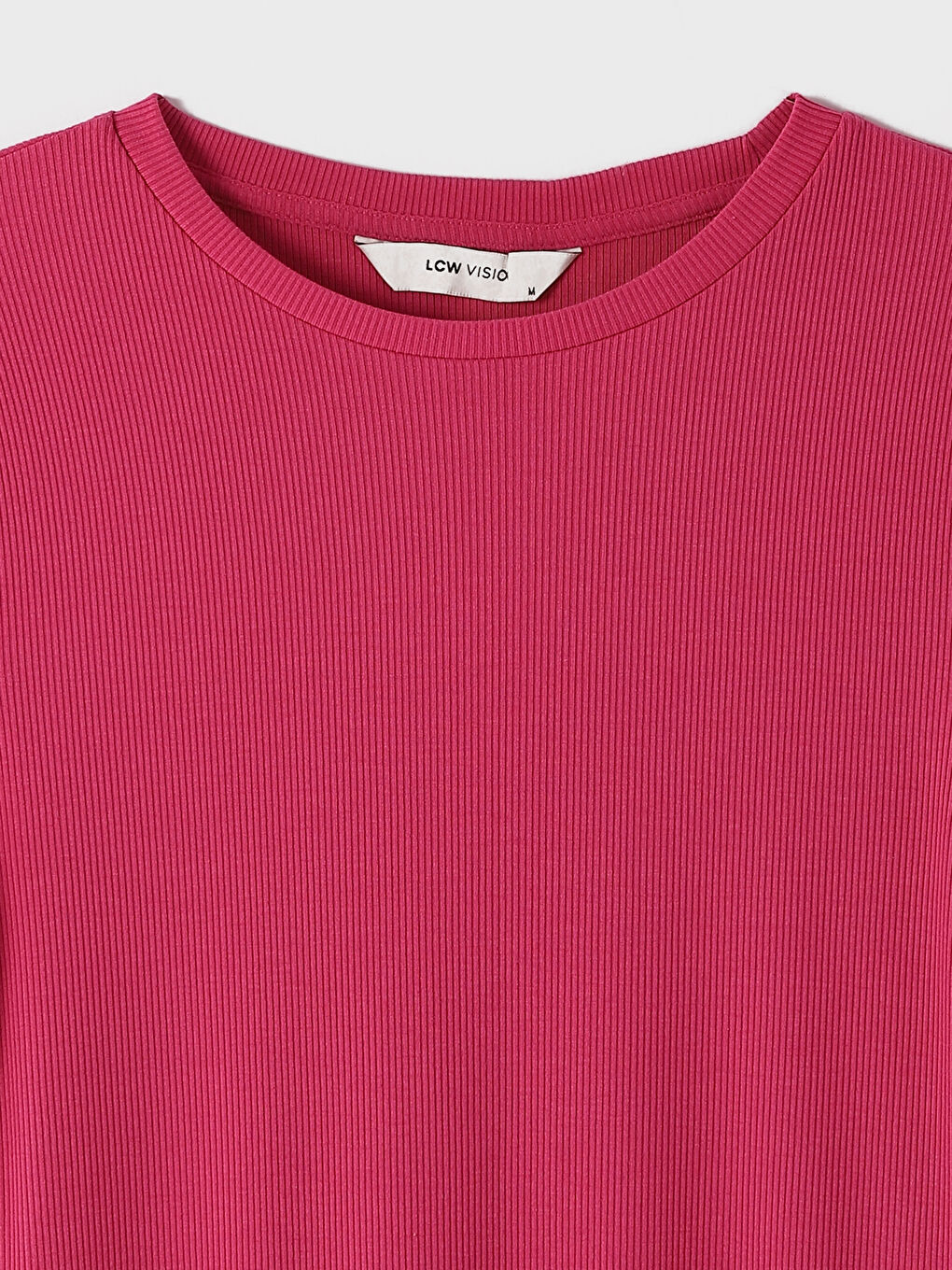 LC Waikiki Crew Neck Plain Short Sleeve Women's Dress -S5M001Z8-H4K