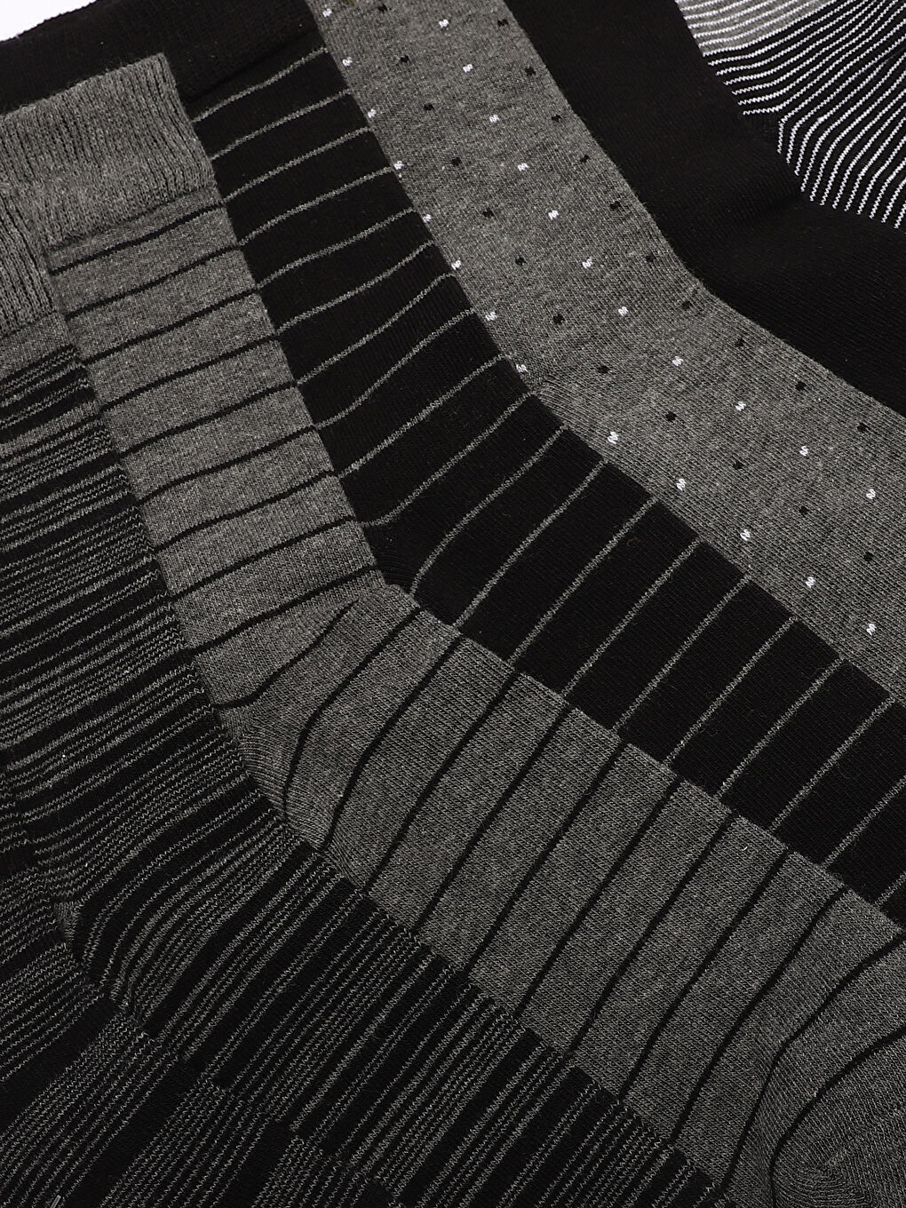 Karışık Desenli Erkek Soket Çorap 7'li-5