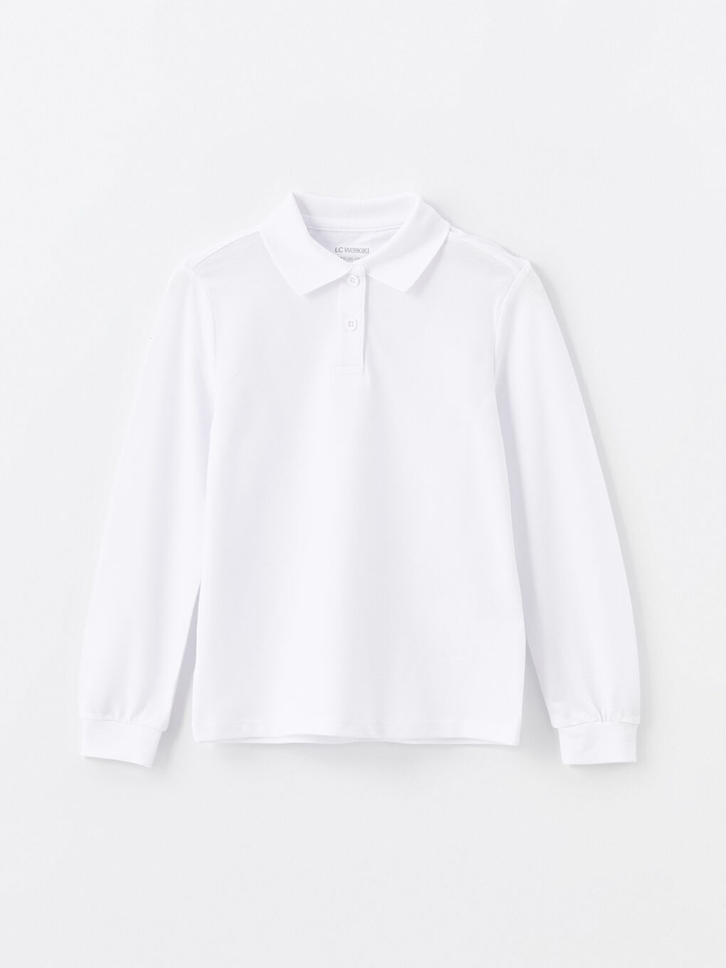 Polo Neck Basic Girls T-Shirt 2 Pack-2