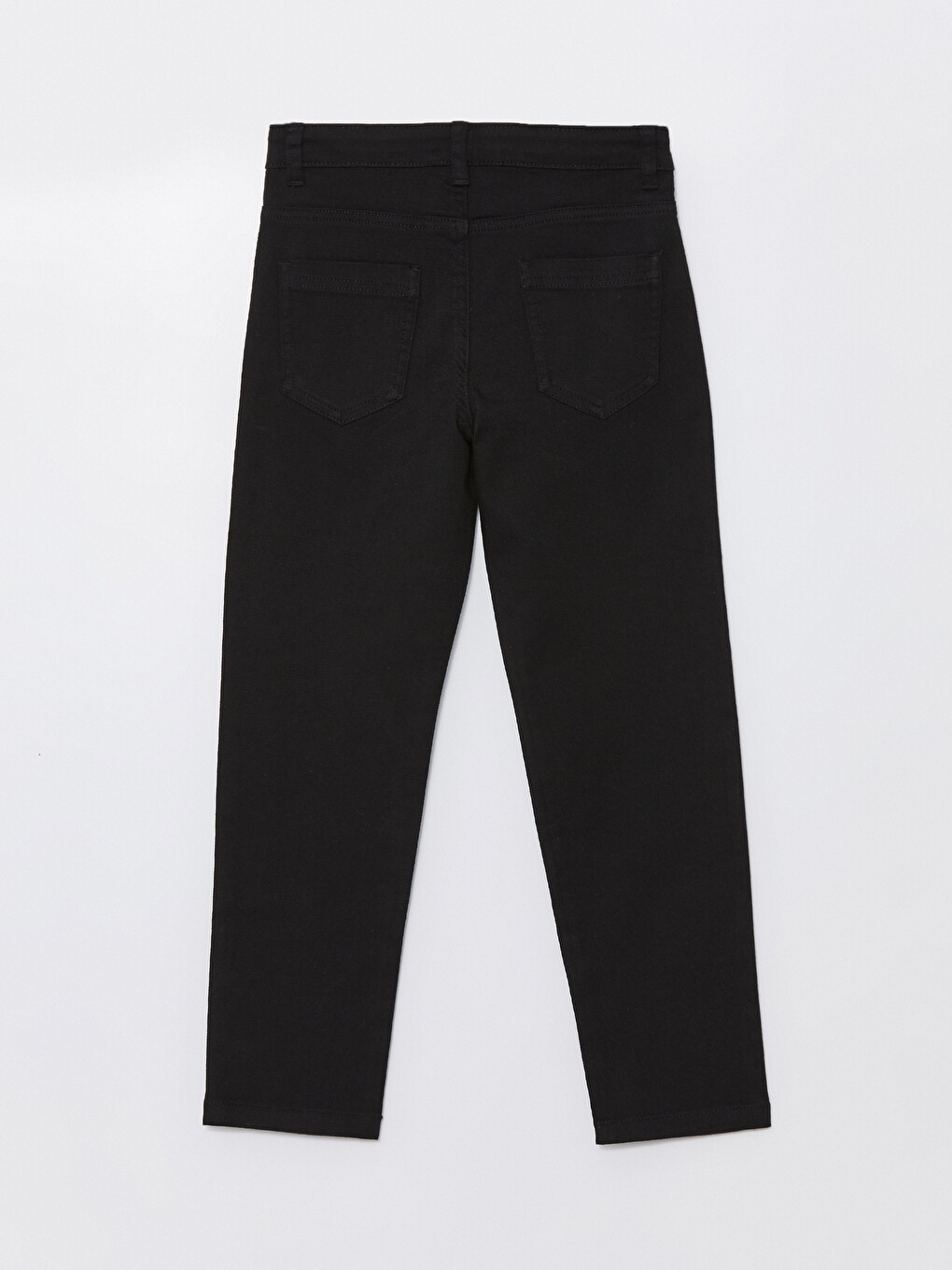 Boy's Slim Gabardine Trousers-2