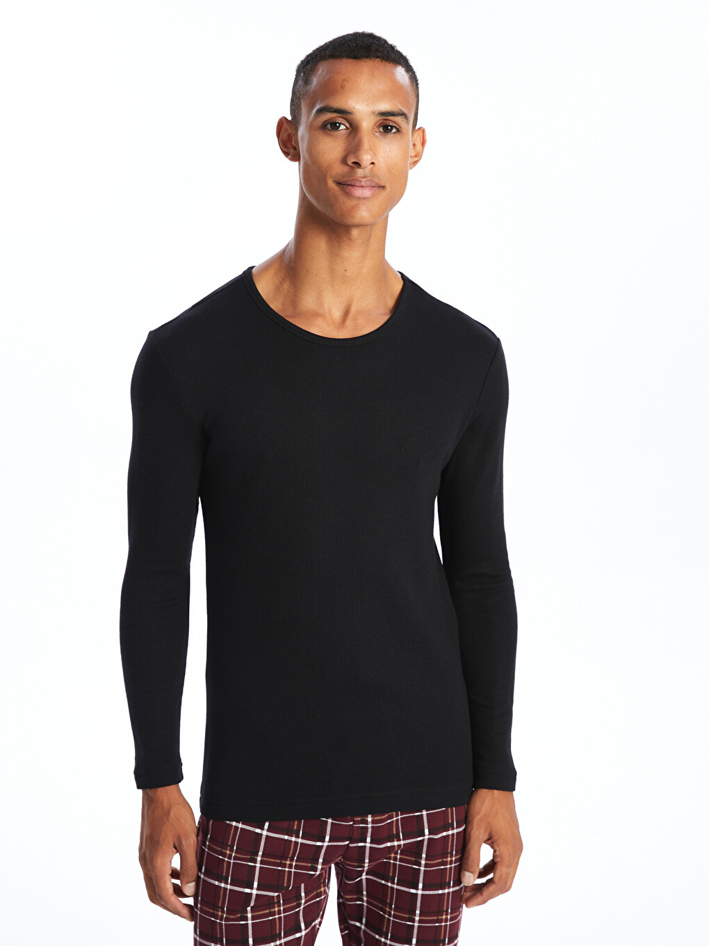 Crew Neck Long Sleeve Thermal Underwear