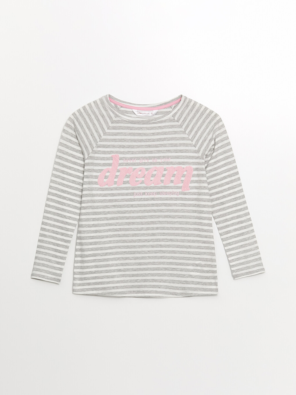 Crew Neck Printed Long Sleeve Women's Pyjama Set-6