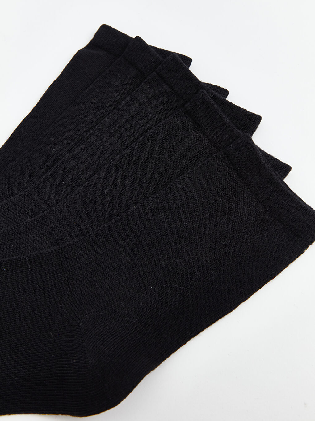 Women's Plain Ankle Socks 5 Pack-2