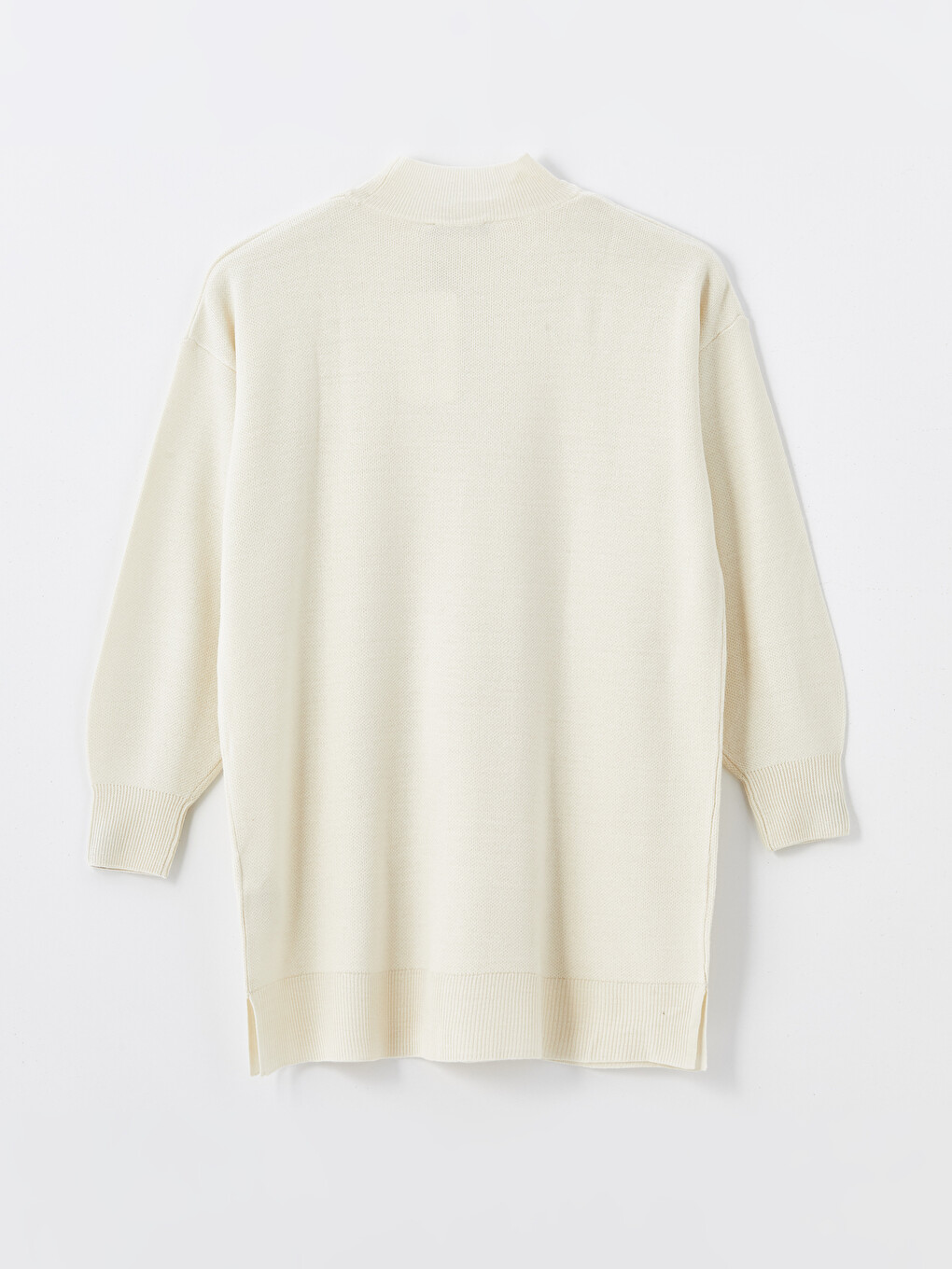 Half Turtleneck Oversize Women's Knitwear Tunic-5