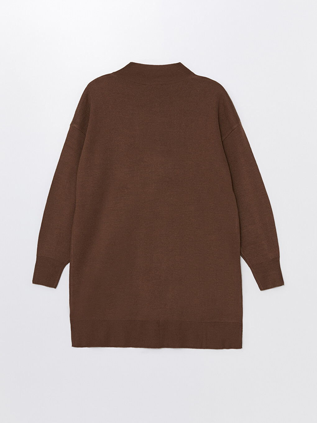 Half Turtleneck Oversize Women's Knitwear Tunic-5