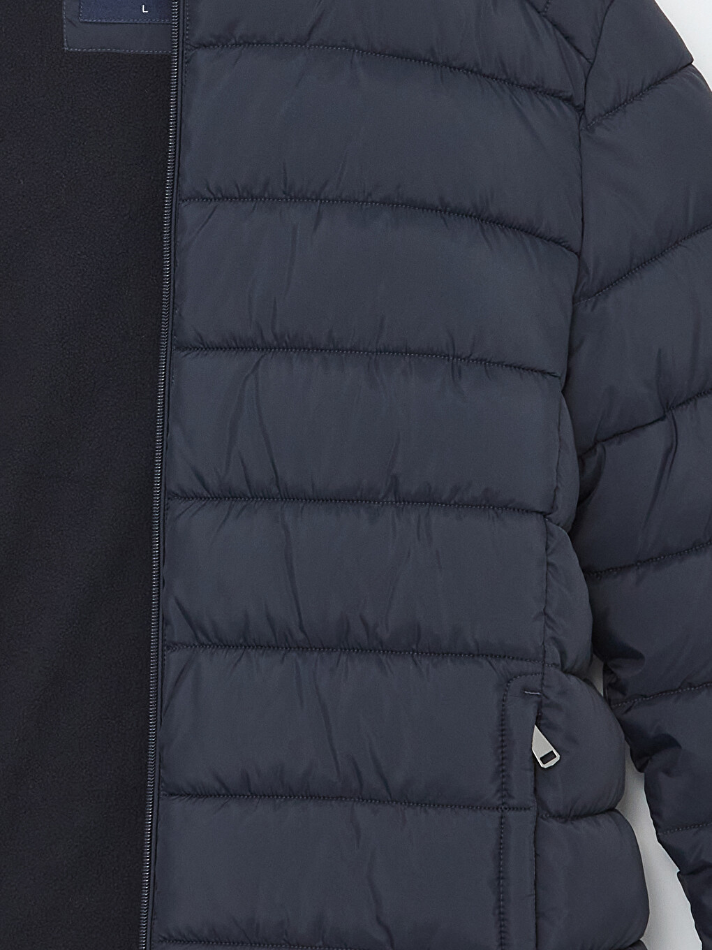 Standard Fit Hooded Men's Puffer Coat-13
