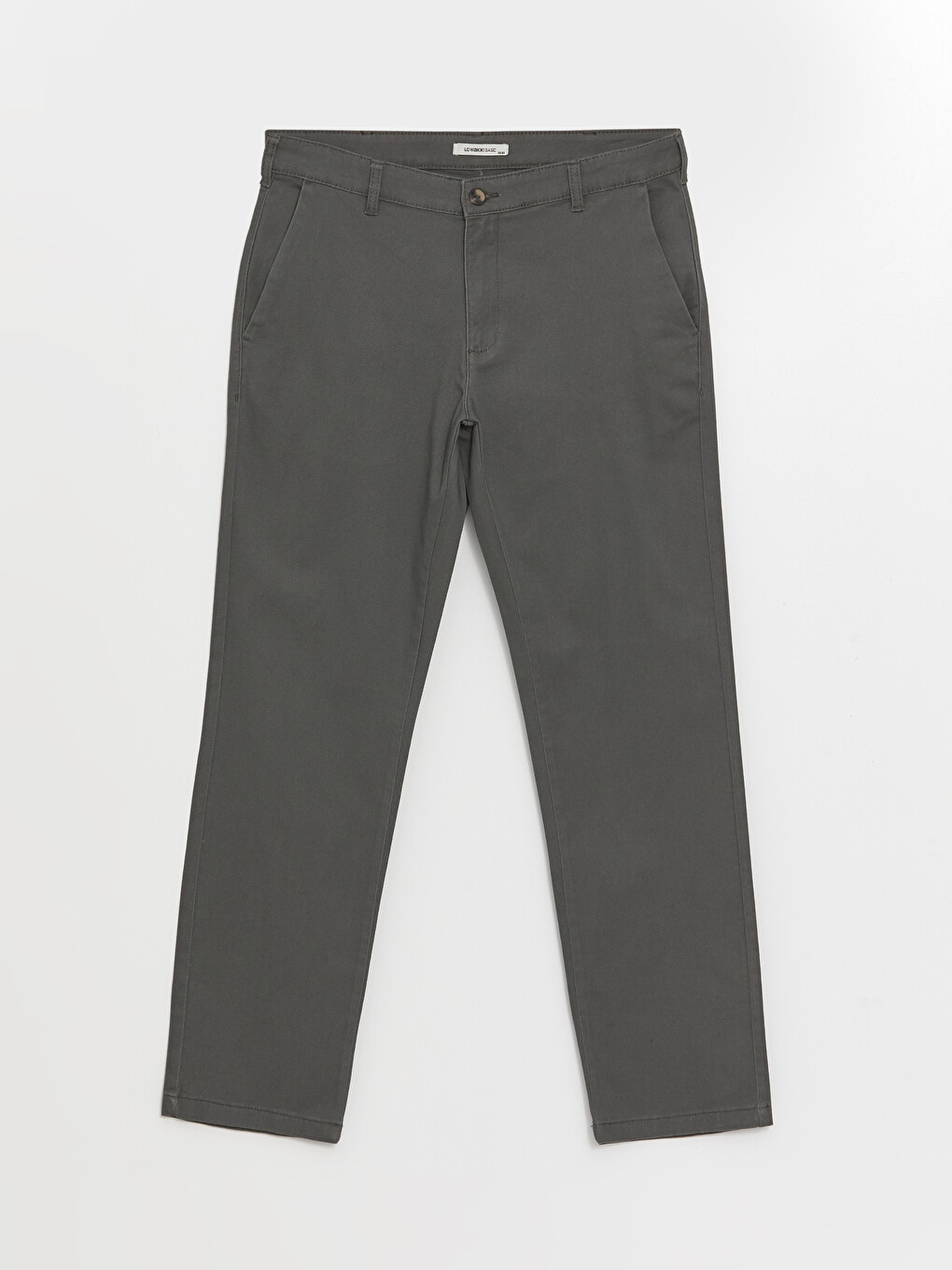 Yeşil Standart Kalıp Erkek Chino Pantolon-4